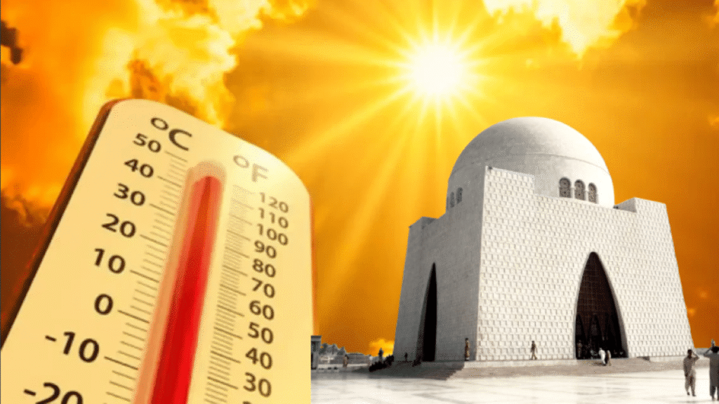 Karachi faces 39°C today, high humidity makes It feel hotter
