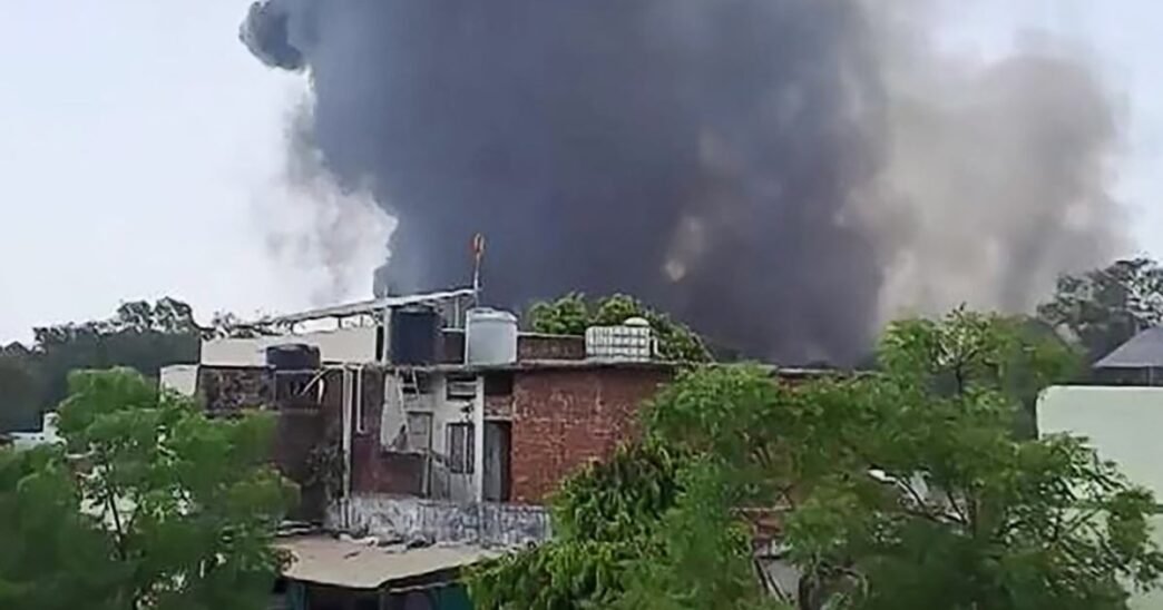 London-bound plane crashes with over 200 people on board in India