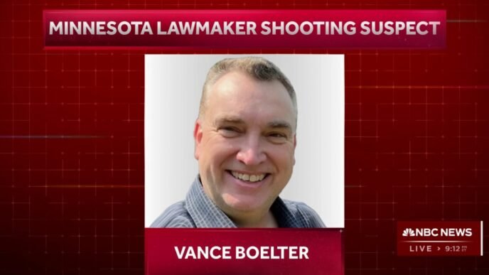 Manhunt underway for suspect in Minnesota lawmaker killing