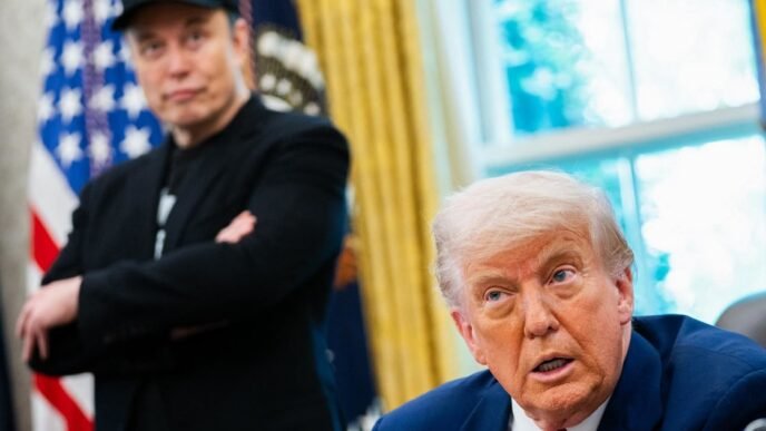 'No plans' for a Trump-Musk call to tamp down their feud, White House chief of staff says