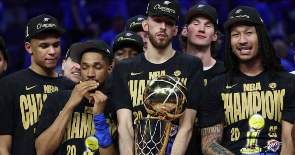 Oklahoma City Thunder players on winning city's first NBA Championship