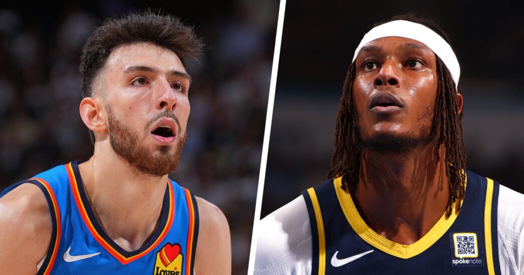 Oklahoma City leads big against Indiana in NBA Finals Game 2