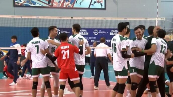 Pakistan Stuns Chinese Taipei in Epic Asian Volleyball Showdown