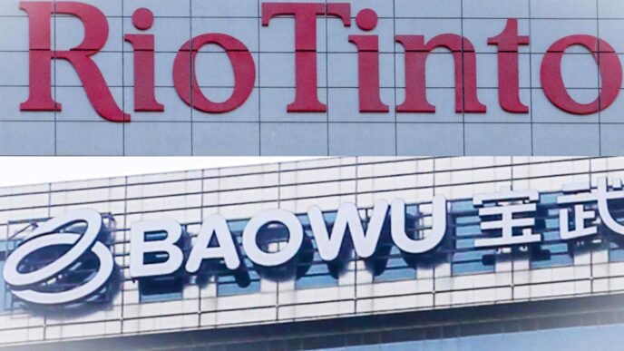 Rio Tinto and China's Baowu open iron mine in Australia