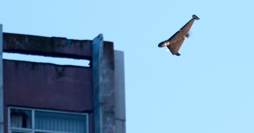 Russia launches the biggest aerial attack since the start of the war, Ukraine says