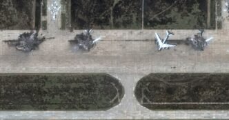 Satellite images show destruction of Russian planes by Ukraine's drones