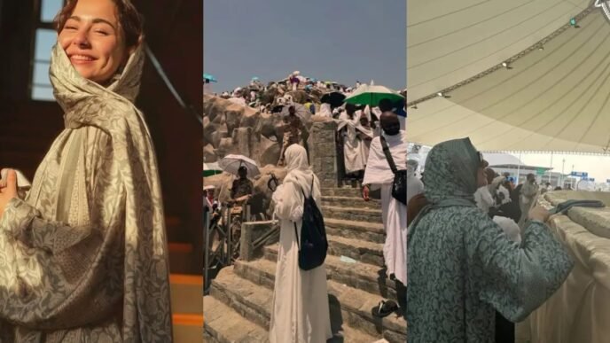Shares heartfelt moments from Hajj 2025