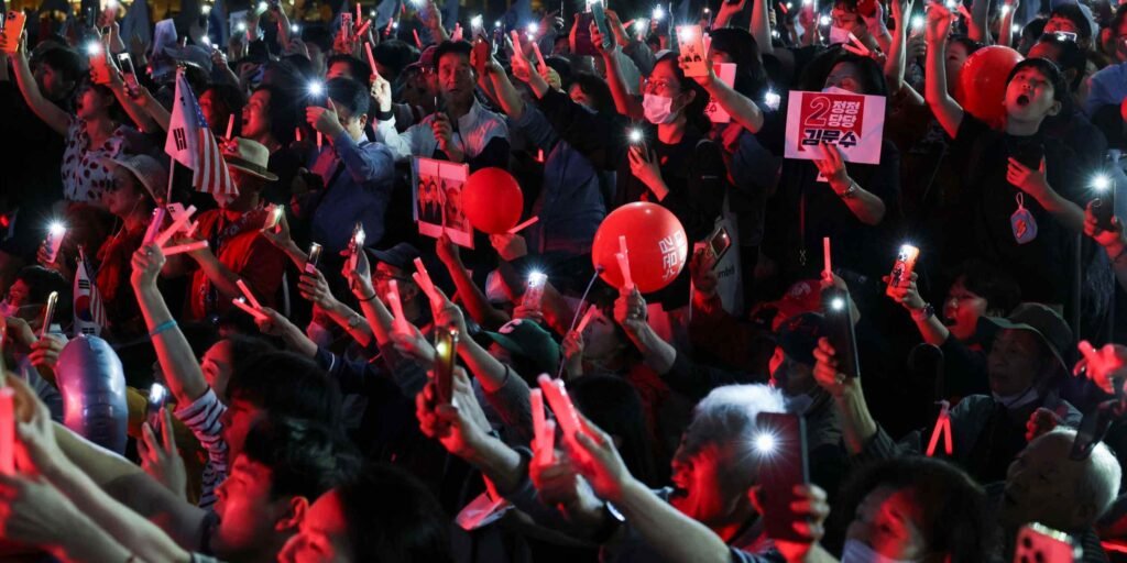 South Korea election live: Kim Moon-soo concedes