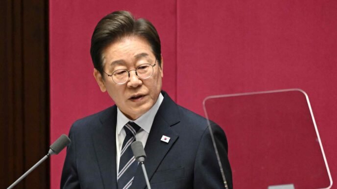 South Korea's Lee pushes stimulus package to revive main street