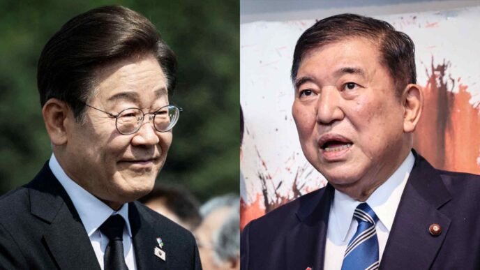 South Korea's new president agrees to strengthen ties with Tokyo