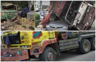 Speeding Dumper Kills Mother, Daughter in Karachi