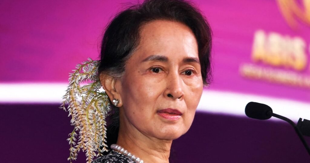 Supporters of Myanmar's jailed leader strive to set world record to honor her 80th birthday