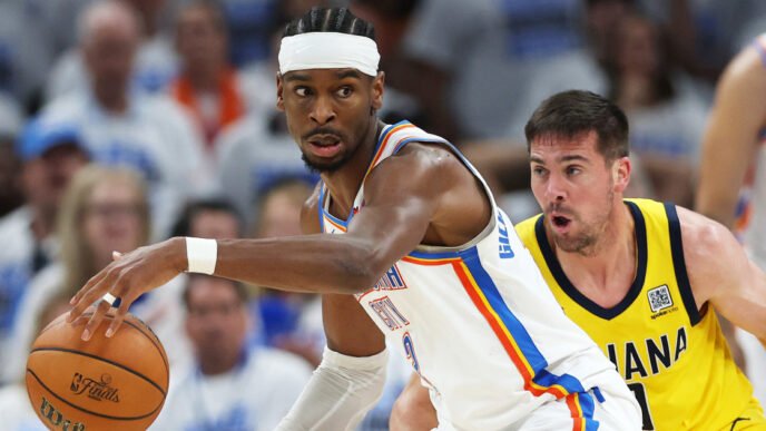 Thunder on verge of NBA championship after holding off Pacers rally to win Game 5