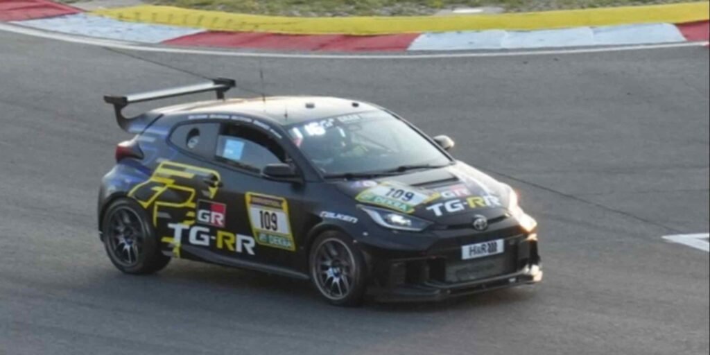 Toyota returns to German 24-hour enduro, running in middle of pack