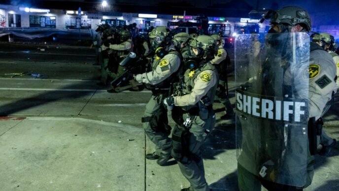 Trump deploys National Guard to crack down on demonstrations