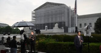 Trump overshadows Supreme Court as ruling season begins