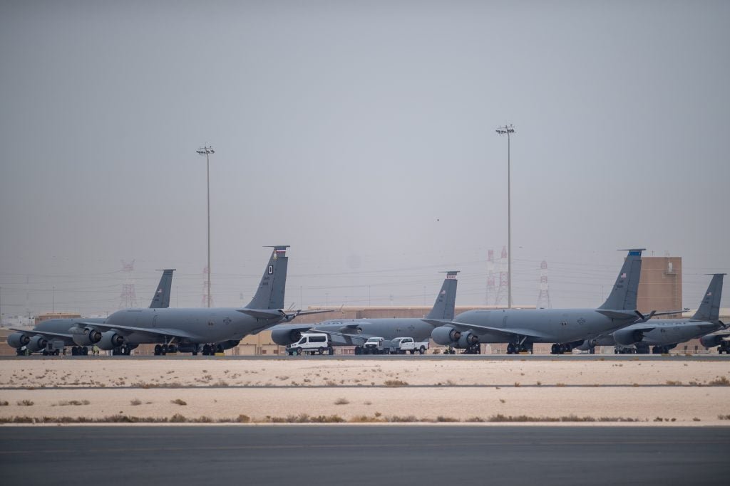 US Military presence in Middle East