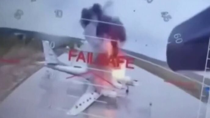 Ukraine Drone Attack Hits Bases Deep Inside Russia