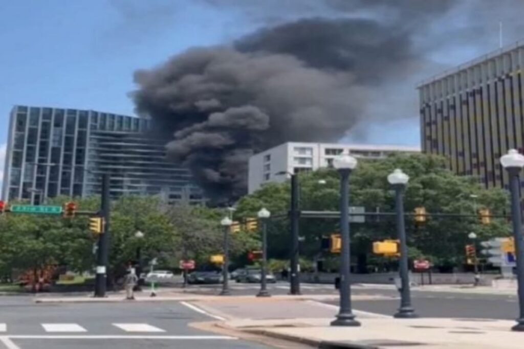 Van explosion spreads panic everywhere