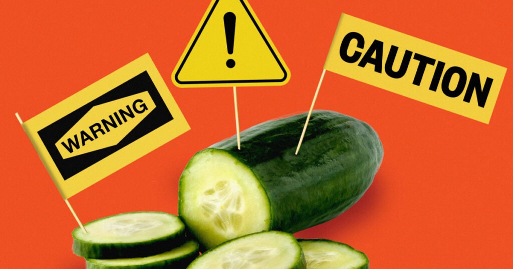 Why are so many people getting sick from eating cucumbers?