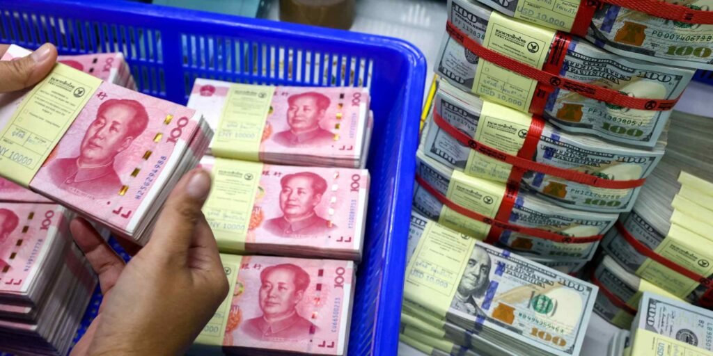 Yuan's quiet sell-off seen helping grow exports beyond US