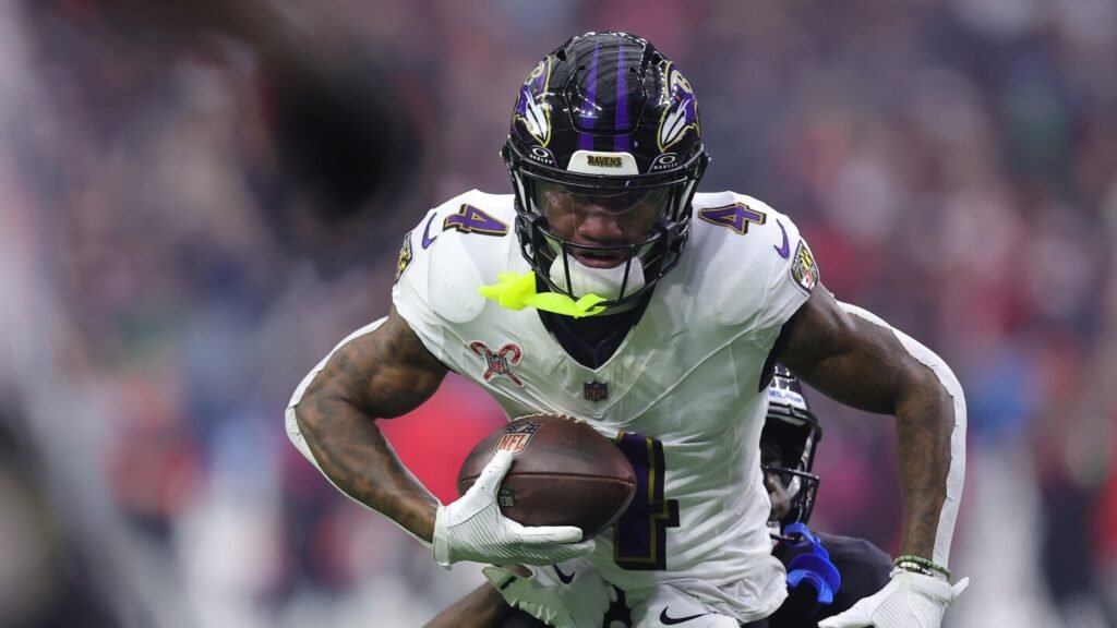 Zay Flowers has "no limits" from knee injury, Ravens want to get him the ball more