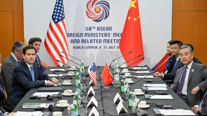 Rubio says 'odds are high' for Trump-Xi summit after talks with Wang
